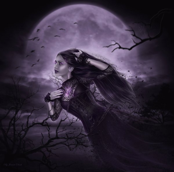 Фиолетовая ведьма