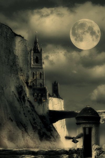 Мрачные готические пейзажи