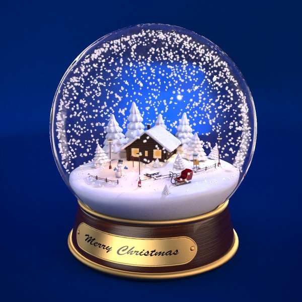 Картинки новогодний шар со снегом (68 фото) » Картинки и статусы про  окружающий мир вокруг
