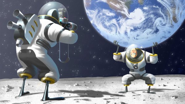 Пришелец в скафандре