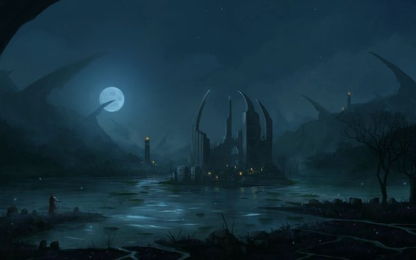 Лавкрафт болото Луны