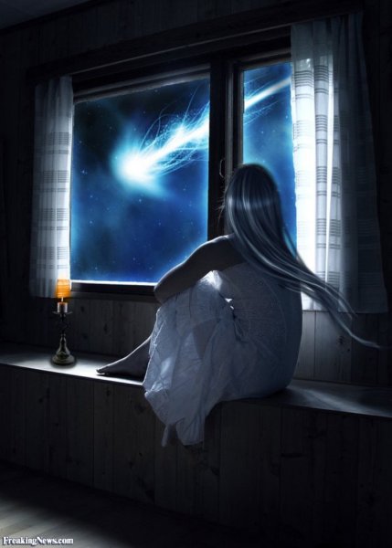 Ночь за окном