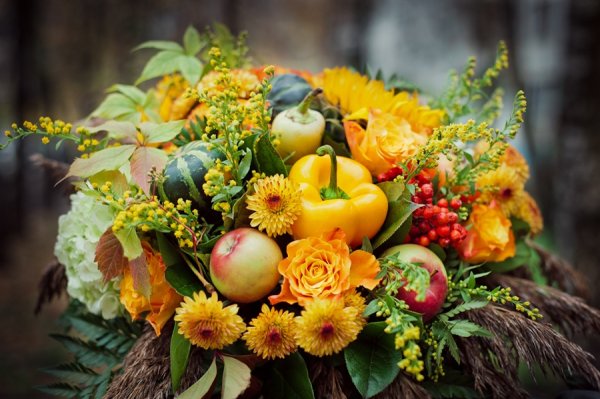 Шикарный осенний букет