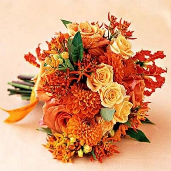 Осенний букет цветов