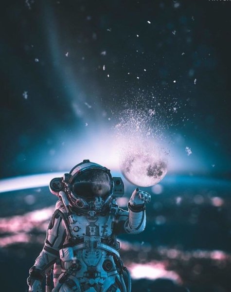 Космонавт арт