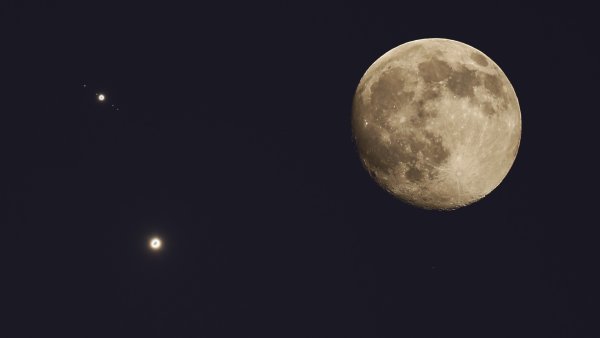 Луна Юпитер Венера