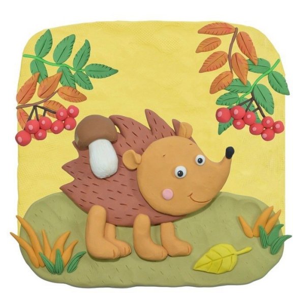 Осенние поделки из пластилина