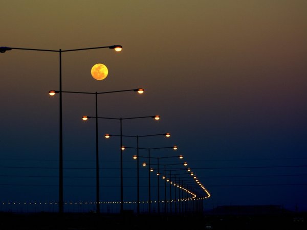 Свет фонаря