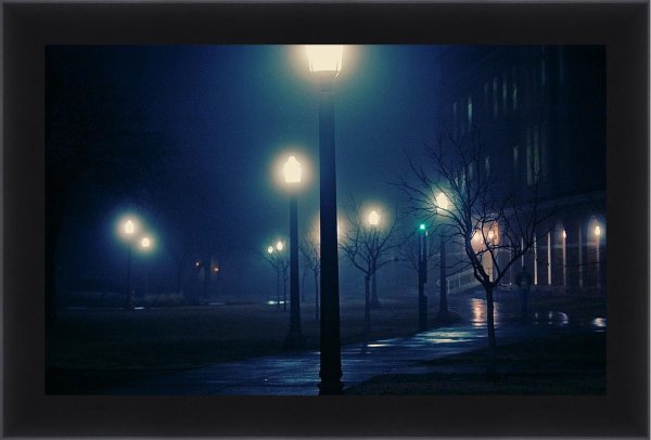 Улица ночью