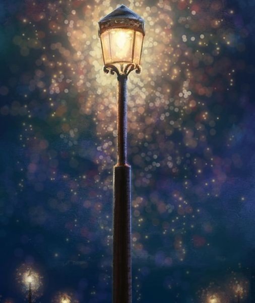 Волшебный уличный фонарь