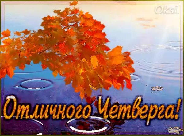 С добрым осенним утром четверга
