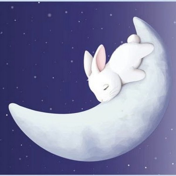 Луна и лунный кролик