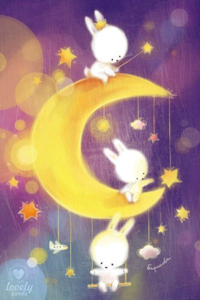 Зайчик на месяце