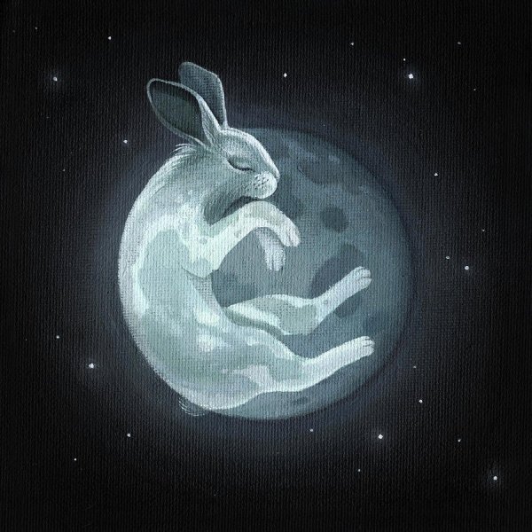 Лунный заяц китайская Легенда