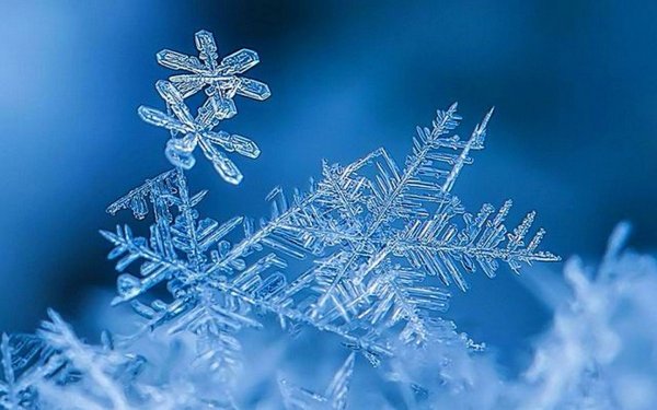 Зимние снежинки