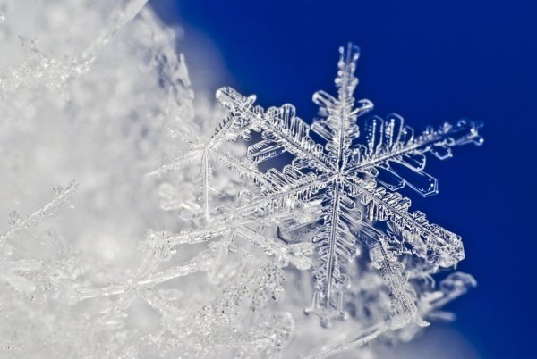 Красивые снежинки