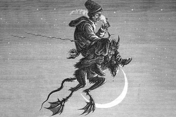 Гоголь ночь перед Рождеством чёрт