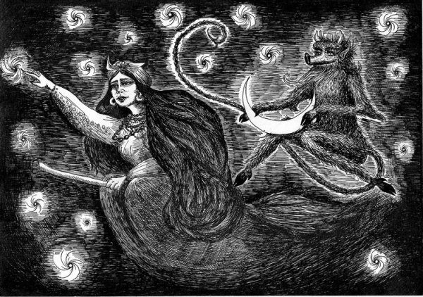 Ведьма и черт