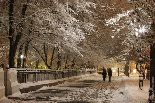 Московские бульвары зимой