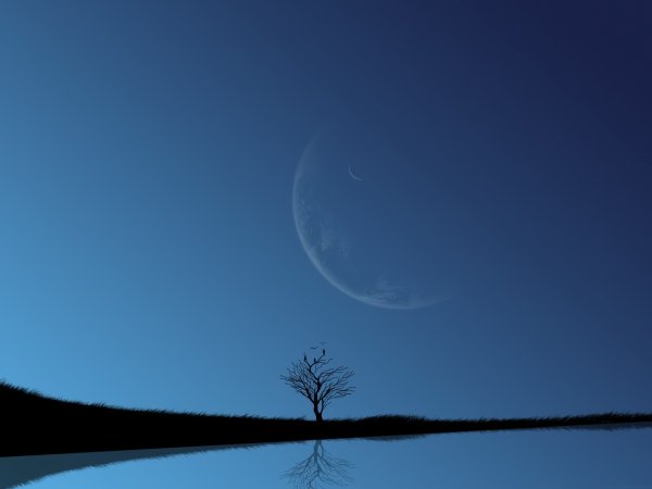 Полумесяц природа