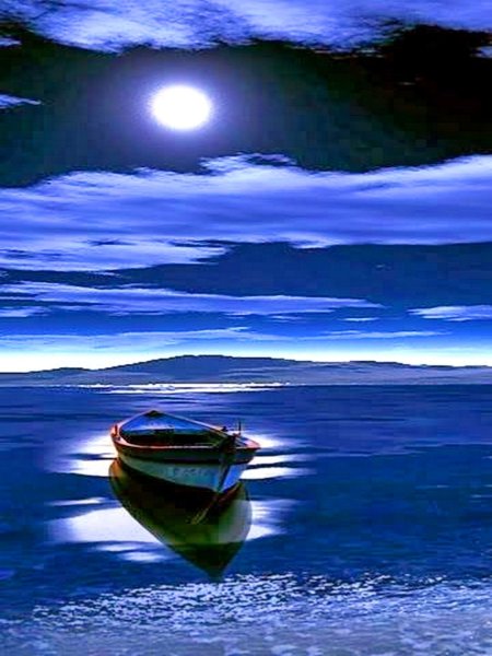 Ночное море