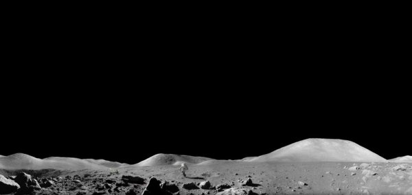 Фон поверхность Луны