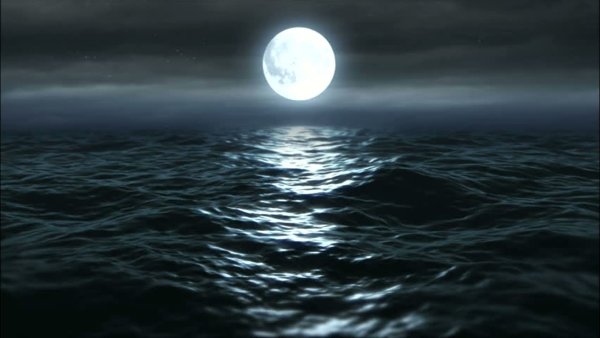 Ночной океан без Луны