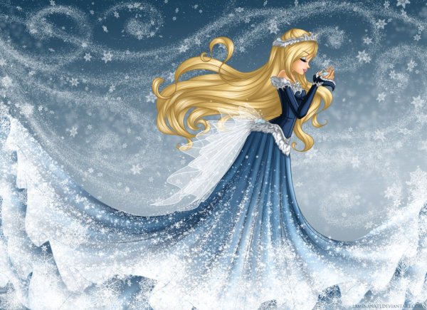 Принцесса зимой