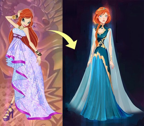 Винкс Блум Королева Эраклиона