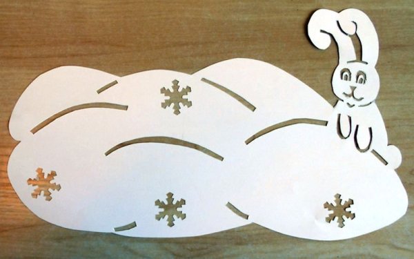 Сугробы из бумаги