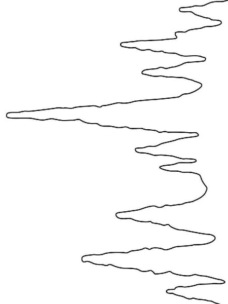 Сосульки раскраска