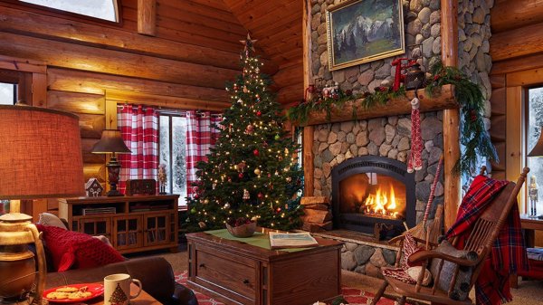 Дом Санта Клауса в Лапландии внутри