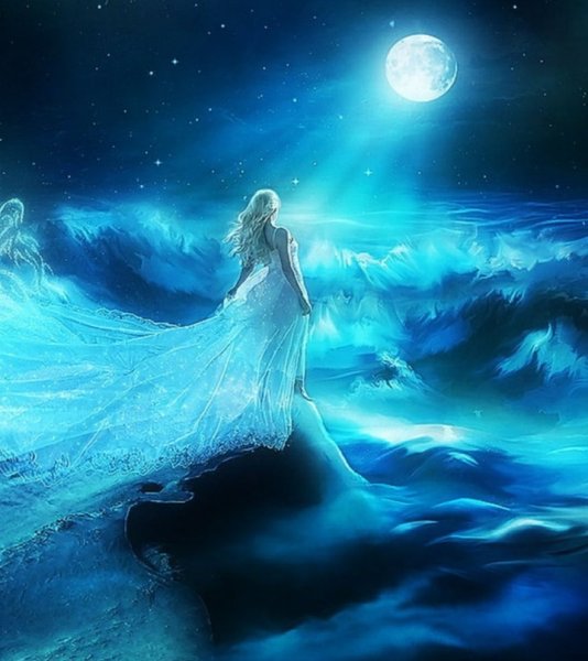 Богиня Афродита арт фэнтези