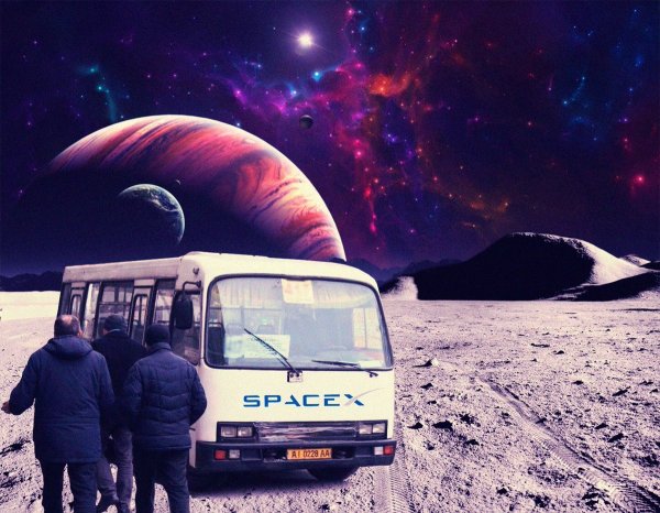 Автобус в космосе