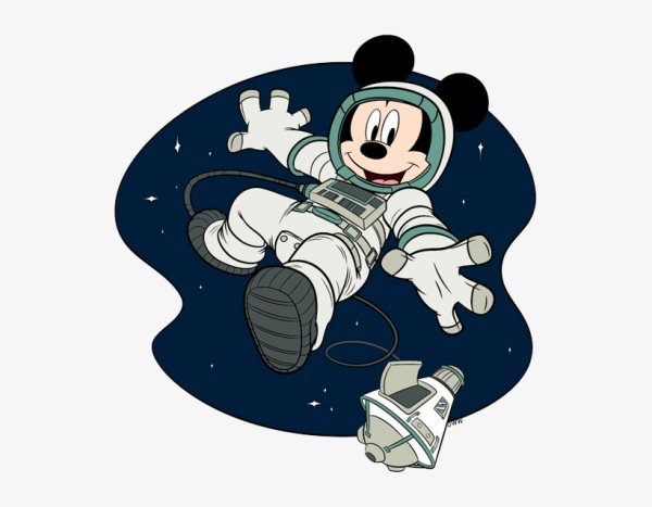 Микки Маус астронавт