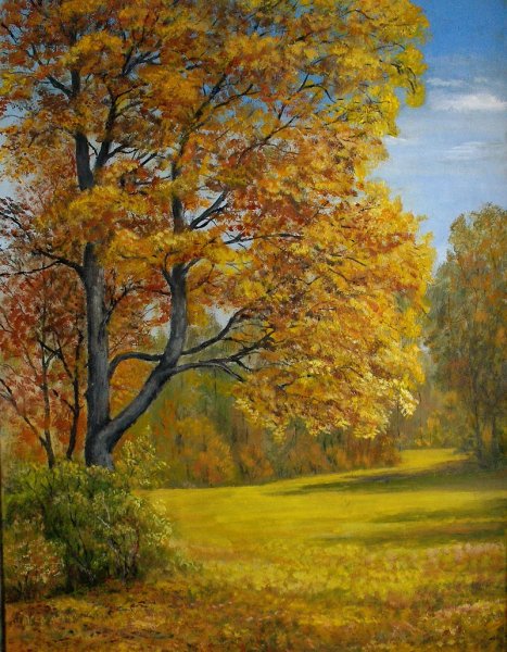 Тютчев Золотая осень