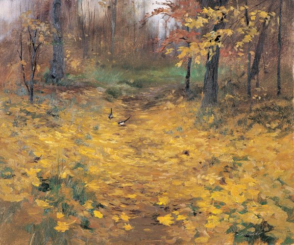 Художник Сергей Тутунов картины осенние