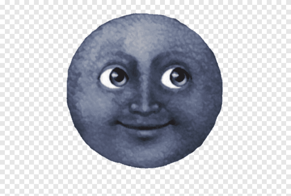 Луна насильница смайлик