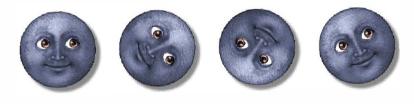 Луна смайлик