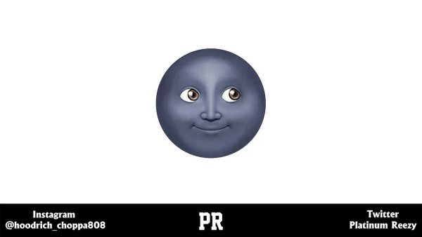 Смайлик Луны большой