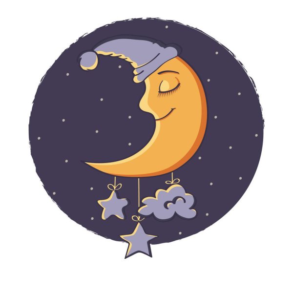 Полумесяц в шапочке