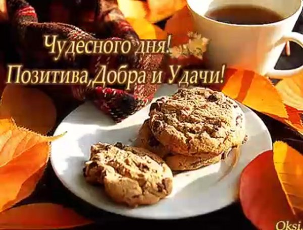 Доброго осеннего воскресного утра и хорошего дня