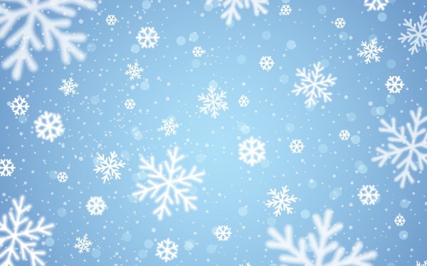 Зима снежинки