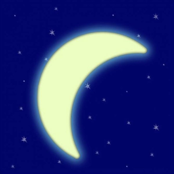 Луна рисунок для детей