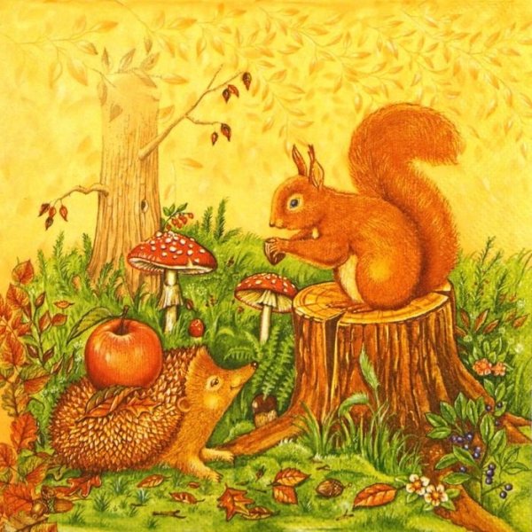 Сказочные Лесные животные