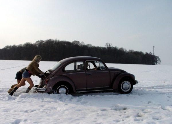 Автомобиль зима