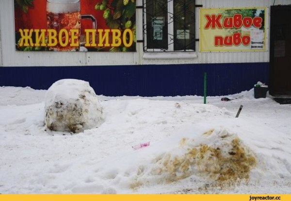 Желтый снег прикол