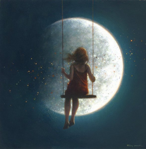 Jimmy Lawlor картины Луны