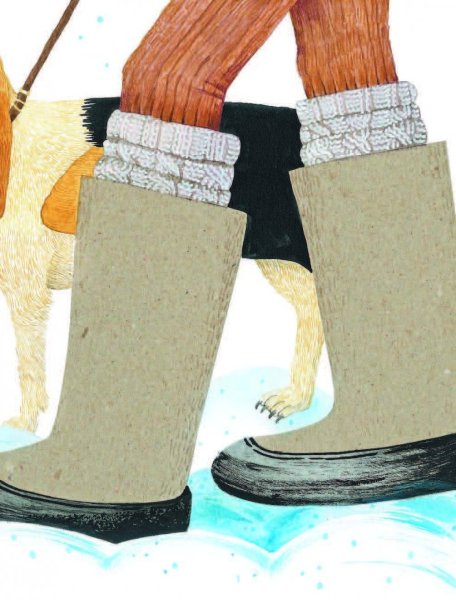 Снег хрустит под ногами