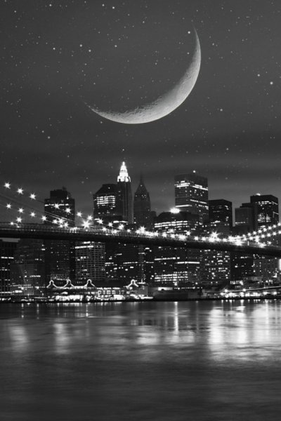 Город ночью